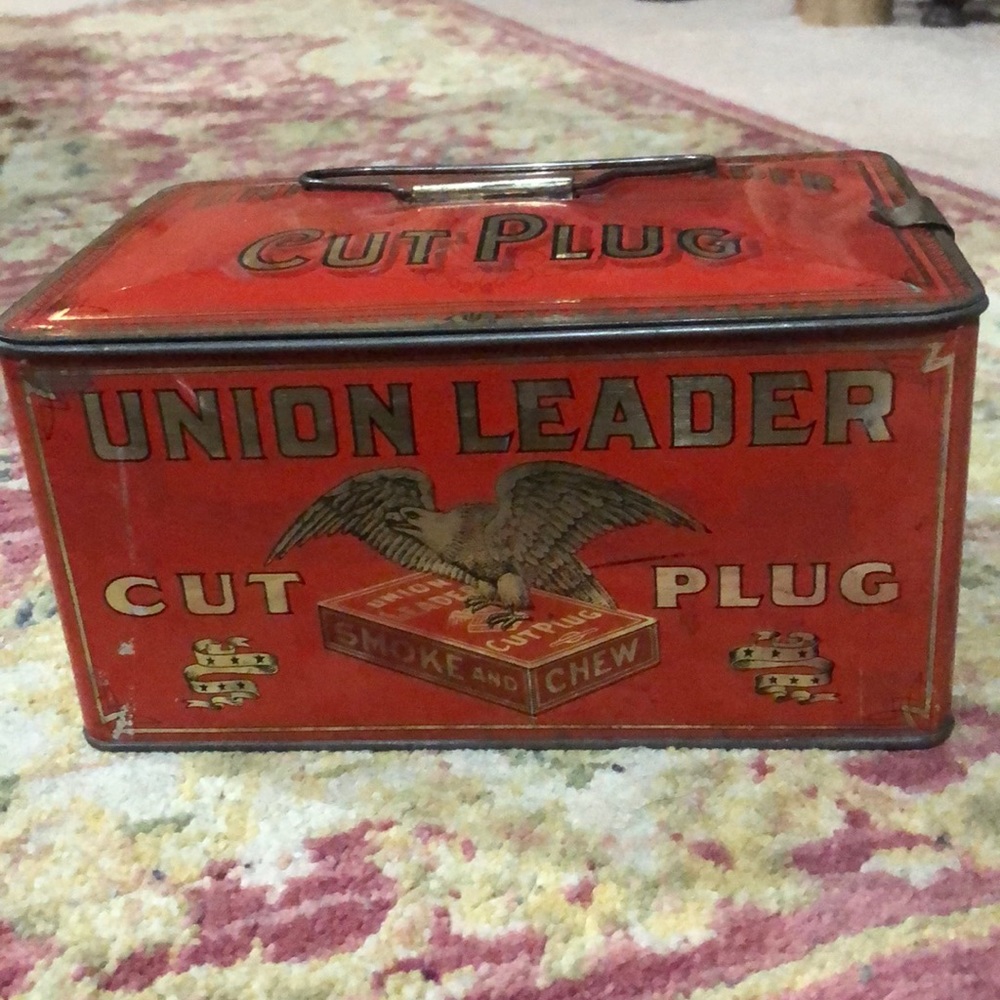 Antique Tobacco Tin